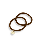 LAETI Hair Elastic Amelie Plaukų gumytės 2 vnt. Brown