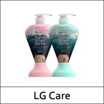 [LG Care] (j5) Bambuko druska Himalajų rožinė druska Pompuojamas dantų pasta 285g / # Gėlių mėta / (kub)