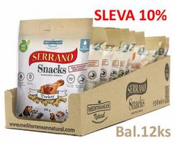 Serrano Snack Dog Kalakutas 100 g (12 vnt) NUOLAIDA 10 %, 1 vnt.