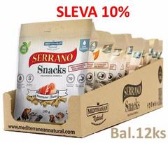 Serrano Užkandis Šuo Seranas Kumpis 100 g (12 vnt.) NUOLAIDA 10 %, 1 vnt.