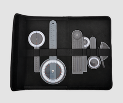Plastikinių goniometrų rinkinys (6 vnt.) SAEHAN Goniometer Set | Plastic | 6-pieces