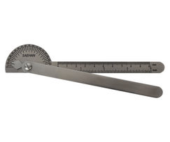 Nerūdijančio plieno goniometrai (15–35 cm) SAEHAN Stainless Steel Goniometer (Ilgis: 15 cm)