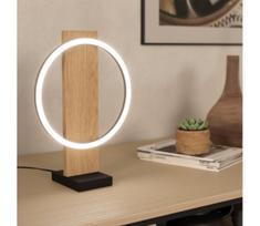 Eglo 901718 - LED stalinis šviestuvas BOYAL LED/12W/230V 3000K smėlio spalva/juoda