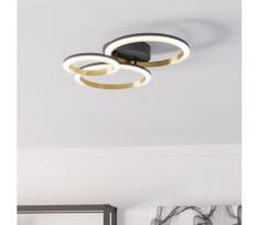Eglo 901224 - LED Pritemdomas lubinis šviestuvas CALLIERA LED/20W/230V juoda/auksas