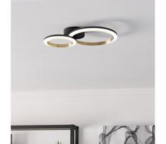 Eglo 901223 - LED Pritemdomas lubinis šviestuvas CALLIERA LED/12W/230V juoda/auksas