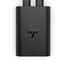 HP 65W USB-C Dual Port (45W+20W) GaN AC Power Adapter Travel Notebook Charger / fits ProBook 440 450 445 455, EliteBook 630 640 650 660 645 655 665 830 840 850 860 835 845 855 865, x360 1040 G6 G7 G8 G9 G10 G11, Dragonfly