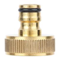 Žarnos jungtis 1 colio namų sodui moteriška išorinio sriegio jungtis greito sujungimo tvirta žalvarinė greitoji jungtis vandens vamzdžio adapteris 40mm 35mm&1 inch auksas