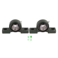 2 vnt. UCP205 25 mm savaime išsilyginantis pagalvės bloko guolis, sumontuotas įrenginio guolis