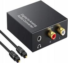 Optinis įrenginys OPTINIS KONVERTERIS TOSLINK COAXIAL 2x CINCH RCA 66
