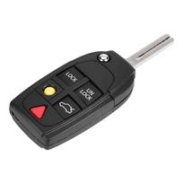 Automobilio mygtuko nuotolinio valdymo atverčiamas rakto korpusas, skirtas Volvo S60 S80 V70 XC70 XC90
