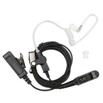 Racijos ausinė 2 krypčių radijo oro vamzdelio ausinė Motorola P6600 P6620 XPR3300 XPR3500