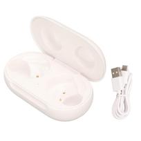 Įkrovimo dėklo pakeitimas Nešiojamas profesionalus išmanusis įkroviklio dėklas, skirtas „Galaxy Buds“, baltas