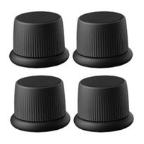 40-60mm Reguliuojami baldų paaukštinimo padėkliukai Apsaugos nuo grindų Sofos Stalo Apačia Grindų Apsauga Baldų Paaukštinimo Aparatūra juoda