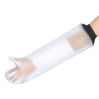 Naujas vandeniui atsparus dėklas dušui be žiedo suaugusiems trumpomis rankovėmis 57cm (PVC)P2201 balta