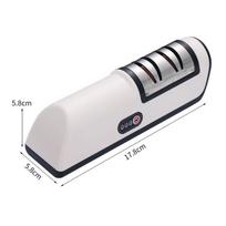Elektrinis peilių galąstuvas Multifunkcinis Automatinis Profesionalus 4 pavaros Virtuvinis Elektrinis Peilių Galąstuvas Virtuvės Aksesuarai 17.8x5.8cm