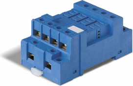 Screw terminal (Plate clamp) socket   Mounting method: DIN rail (top hat rail) 35 mm   (A): 12   Protection Category: IP 20   Accessories: Metal retaining clip;coil indication and EMC suppression modules 9674SMA | 8012823259437