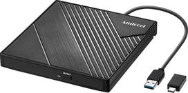 "Amicool" išorinis DVD diskas Išorinis USB 3.0 USB C CD diskas, skirtas nešiojamajam kompiuteriui "MacBook" Išorinis DVD įrašymo įrenginys "Windows 7/8.1/10/11 Linux Mac OS" CD/DVD grotuvas Nešiojamasis +/-RW ROM optinis diskas