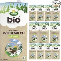 "Arla Durable" ganyklų pienas 3,8% riebumo karvės pienas 1000 ml x 12 vnt.