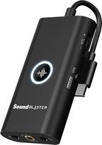 "Creative Sound Blaster G3" nešiojamoji žaidimų konsolės išorinė garso plokštė USB-C DAC stiprintuvas, suderinama su PS5 PS4 Switch PC Mac, skirta ausinėms