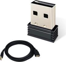 "Cycplus ANT+" USB imtuvas, laikiklis, adapteris, "Zwift", "Garmin", "Suunto", "Zwift", "PerfPRO Studio", suderinamas su "Garmin Forerunner 310XT 405 410 610 910XT