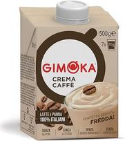 "Gimoka" šaltas kavos kremas - 500 g plyta - be laktozės, be glitimo, be konservantų - pieno pagrindo, su tirpia kava be laktozės, patvarus UHT