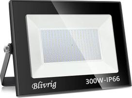 "Jefedana" LED lauko prožektorius, 300 W itin ryškus lauko prožektorius, IP66 vandeniui atsparus LED prožektorius, 30000 LM prožektorius, LED lauko prožektorius, 6000 K Cool White LED lauko prožektorius