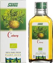 "Salus" 100 % grynos ekologiškos salierų šviežių augalų sultys 200 ml