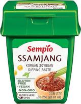 "Sempio Ssamjang" (250 g) - korėjietiška sojų pupelių užtepėlė, turtinga umami. Padažas daržovėms, korėjietiškam griliui ir kt. Veganiškas, genetiškai nemodifikuotas.