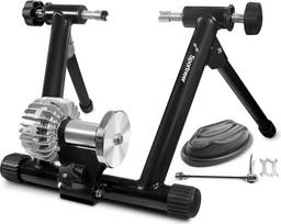 "Sportneer Wheel Trainer" dviračių skysčių dviračių treniruoklių stendas Vidinis dviračių treniruočių stendas juodas