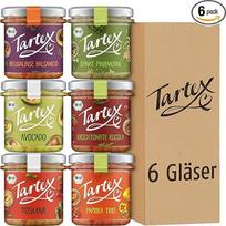 "Tartex Lieblinge Get to Know Box", Tepimo, tepimo, mirkymo dėžutė, spalvinga įvairovė, veganiška, 6 stiklinės, 825 g