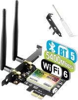 "Ubit PCIE" belaidžio "WiFi" tinklo kortelė Dviejų juostų gigabitinis adapteris