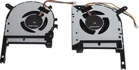 "Zunate" CPU ventiliatorius, 2 dalių aliuminio lydinio GPU aušintuvas, nešiojamojo nešiojamojo kompiuterio ventiliatoriaus pakaitalas, skirtas ASUS TUF FX505ge FX505gm FX505dt FX705