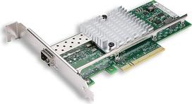 10GB SFP+ tinklo kortelė, 10Gbe PCI-E NIC Palyginti su "Intel X520-DA1", su "Intel 82599EN" lustu, vienas SFP+ prievadas, PCI Express X8, Ethernet konvergento tinklo adapteris, palaiko "Windows Server/Linux/VMware