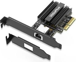 10Gbe PCI-e tinklo kortelė, AQC113 valdiklis, 10G Base-T RJ45 prievado NIC kortelė, GiGaPlus 100/1000/2500/10000Mbps Ethernet kortelė, 10Gb Ethernet adapteris palaiko Windows 10/11/Windows Server/Linux