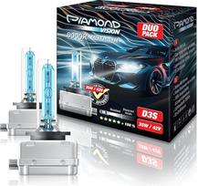 2 x D3S 35W 42V 8000K Diamond Vision HID Bi Xenon lemputės Whitevision White Super Bright Laser Kit Nightbreaker Extreme Vision Ultra Blue Hyper Duobox dujų išlydžio lempa PK32d-5