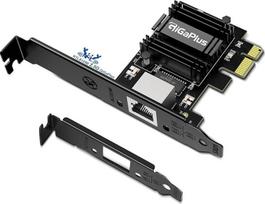 2,5Gb PCIe tinklo kortelė, "GiGaPlus" 2500Mbps Ethernet sąsajos adapteris su "Realtek RTL8125B", "Wake on LAN", 2,5Gb tinklo kortelė, suderinama su "Windows/Linux/MAC OS
