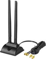 Bingfu 4G LTE antena SMA TS9 6dBi Magnetinė bazinė MIMO tinklo antena Signalo stiprintuvas Telekom, Vodafone, O2, E-Plus LTE CPE Plačiajuostis belaidis maršrutizatorius Mobilusis šliuzas Modemas Huawei maršrutizatorius