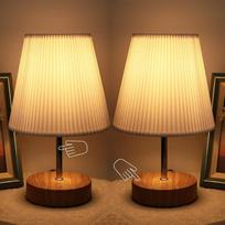 HSLighting Naktinė lempa Touch Dimmable: Stalinis šviestuvas: stalinė lempa lietimui jautri, reguliuojama lemputė 3 ryškumo lygiai Reguliuojamas stalinis šviestuvas minimalistinis skaitymui Svetainė