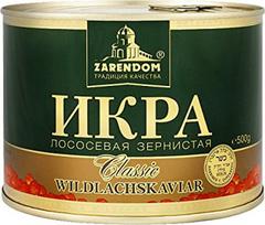 Ikrai - Zarendom Gorbuscha lašišų ikrai Classic 500 g skardinė - Raudonieji ikrai - Ikra - Ikra