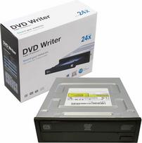 JUSTOP 24x SATA vidinis DVD-RW perrašymo įrenginys Super Multi DL Black CD+/-RW, DVD+/-RW, DVD DL, 4-24x, 145 ms DVD