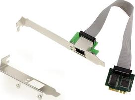 KALEA-INFORMATIQUE M2 M.2 NGFF E A Key Gigabit LAN Ethernet 10 100 1000Mbps su "Intel I210" mikroschemų rinkiniu