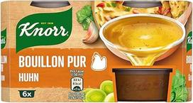 Knorr Bouillon Pur Chicken Skanus vištienos sultinys su pilnu skoniu 6 x 28 g