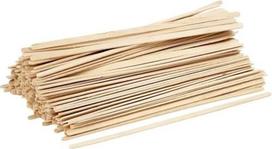 Lazdelės Lolly Sticks, L: 19 cm, beržo, ilgos, plonos, 200 vnt.