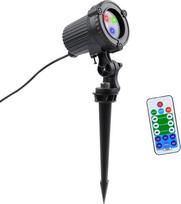 MHAZDZE LED projekcinis šviestuvas, IP65 atsparus vandeniui, su nuotolinio valdymo pulteliu, lauko sodo projektorius, tinka lauko sienų dekoravimui, Kalėdoms, vakarėlių apšvietimui