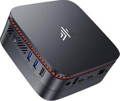 NiPoGi AK1PLUS "Alder Lake" mini kompiuteris (iki 3,6 GHz, 4C/4T) 16GB DDR4/512GB M.2 SSD, mini kompiuteris WiFi 2.4G/5.0G, BT5.2, RJ45 LAN, mikrokompiuteris 4K@60HZ UHD dvigubas ekranas su VESA, skirtas verslo biurui/mokyklai