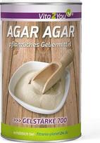 Vita2You Agar Agar 200 g - želatinuojanti medžiaga - be glitimo - auginama ES - veganiški agaro milteliai maistui - augalinė želatina - aukščiausios kokybės