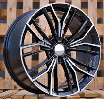 Ratlankis RACINGLINE B5964 R20x9.5 5x120 ET 38 CB 72.6 (Black Polished) (815 kg)