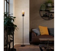 Eglo 44004 - Toršeras TOOTHILL 1xE27/40W/230V juoda