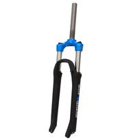 Priekinė šakė SR-Suntour XCM30 27,5" // 1 1/8", diskiniams stabdžiams, aliuminė (juoda/mėlyna)