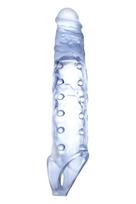 NMC 9 INCH TPE TRANSPARENT PENIS LENGTH ENHANCER WITH BALL STRAP